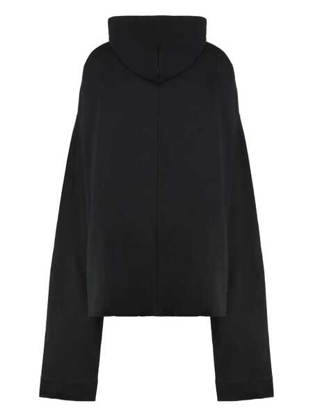 Pulovere Rick Owens Rick Owens Rick Owens X Champion - Flyproof Tunic Hooded Sweatshirt Black Barbati (BM 17462697) 2