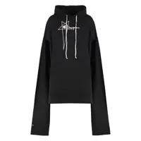 Pulovere Rick Owens Rick Owens X Champion - Flyproof Tunic Hooded Sweatshirt Barbati