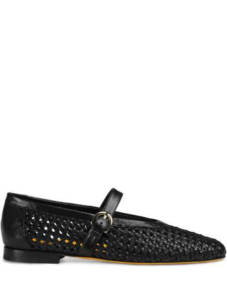 Balerini Doucals Doucals Leather Ballet Flats Black Femei (BM 17462808) 1