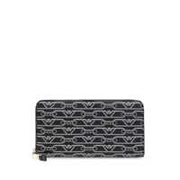 Portofele Emporio Armani Allover Logo Continental Wallet Femei