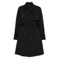 Paltoane Emporio Armani Cotton Blend Trench Coat Femei