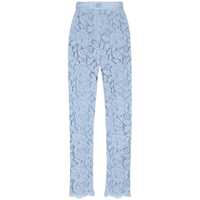 Pantaloni casual Dolce & Gabbana Cordonetto Lace Trousers Femei