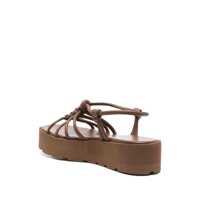 Sandale Gianvito Rossi Dama - Sandale Gianvito Rossi Gianvito Rossi Hebe Leather Sandals BROWN Femei (BM 17463333) - B-mall.ro