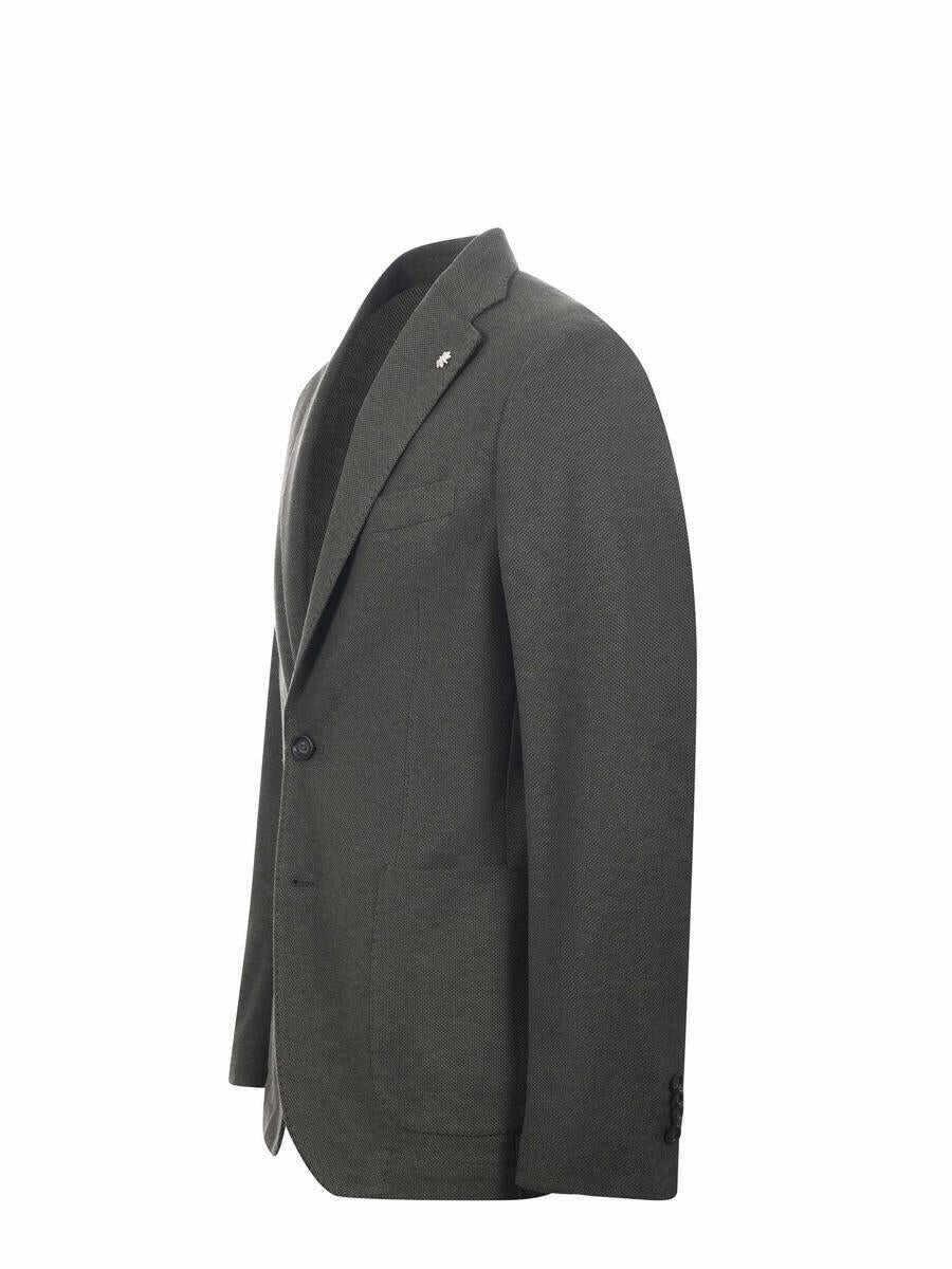 Geci Manuel Ritz Manuel Ritz  Honeycomb Cotton Jacket Green Barbati (BM 17463366) 2