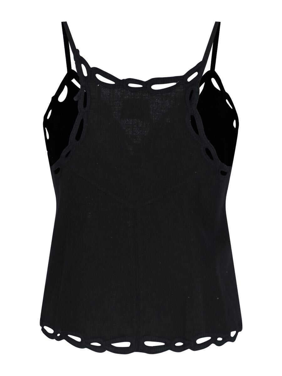 Topuri Isabel Marant Isabel Marant toile Top Black Femei (BM 17463807) 2