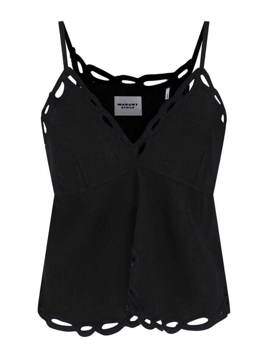 Topuri Isabel Marant Isabel Marant toile Top Black Femei (BM 17463807) 1