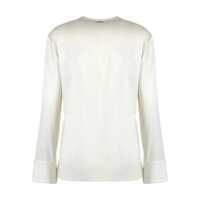 Bluze Calvin Klein Dama - Bluze Calvin Klein Calvin Klein Viscose Blouse WHITE Femei (BM 17464335) - B-mall.ro