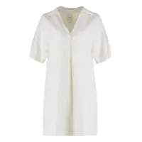 Rochii Calvin Klein Linen Blend Dress Femei