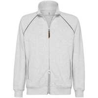 Pulovere Brunello Cucinelli Cotton Leather Sweatshirt Barbati