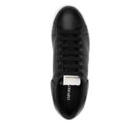 Sneakers Emporio Armani Exclusive Dama - Sneakers Emporio Armani Exclusive Emporio Armani Exclusive Leather Sneakers Black Femei (BM 17466078) - B-mall.ro
