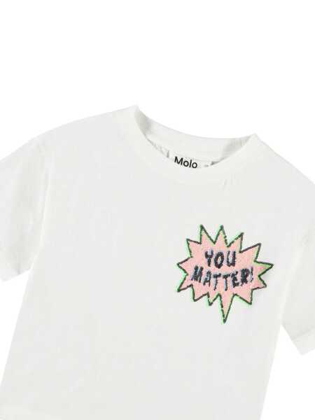 Tricouri MOLO Reinette T-shirts Short sleeves White Fete (BM 17466327) 3