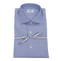 Camasi casual SLIM FIT SHIRT IN BLUE COTTON Barbati