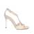 SERGIO LEVANTESI RYANA5 PAINT STONE SANDALS White