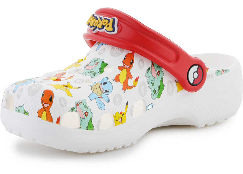 Sandale Crocs Classic Pokemon Clog Kids white/multi White Baieti (BM 17466862) 3
