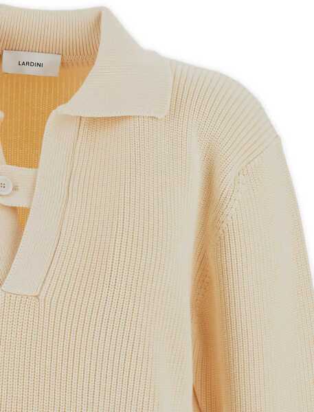 Pulovere casual Lardini Cotton Jersey IVORY Barbati (BM 17466871) 2