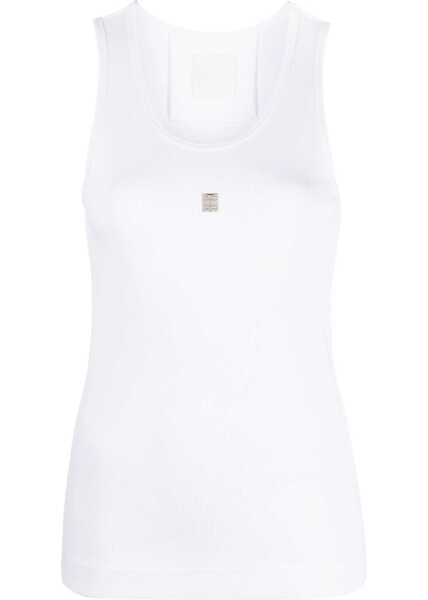 Bluze Givenchy Tank Top With Logo WHITE Femei (BM 17466901) 1