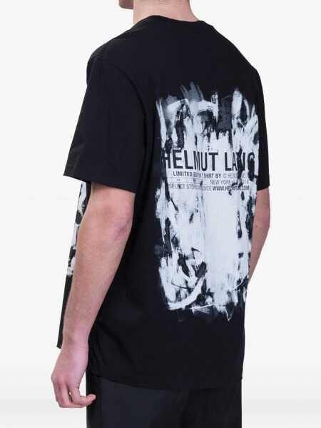 Tricouri HELMUT LANG Scribble T-Shirt BLACK Barbati (BM 17467078) 3