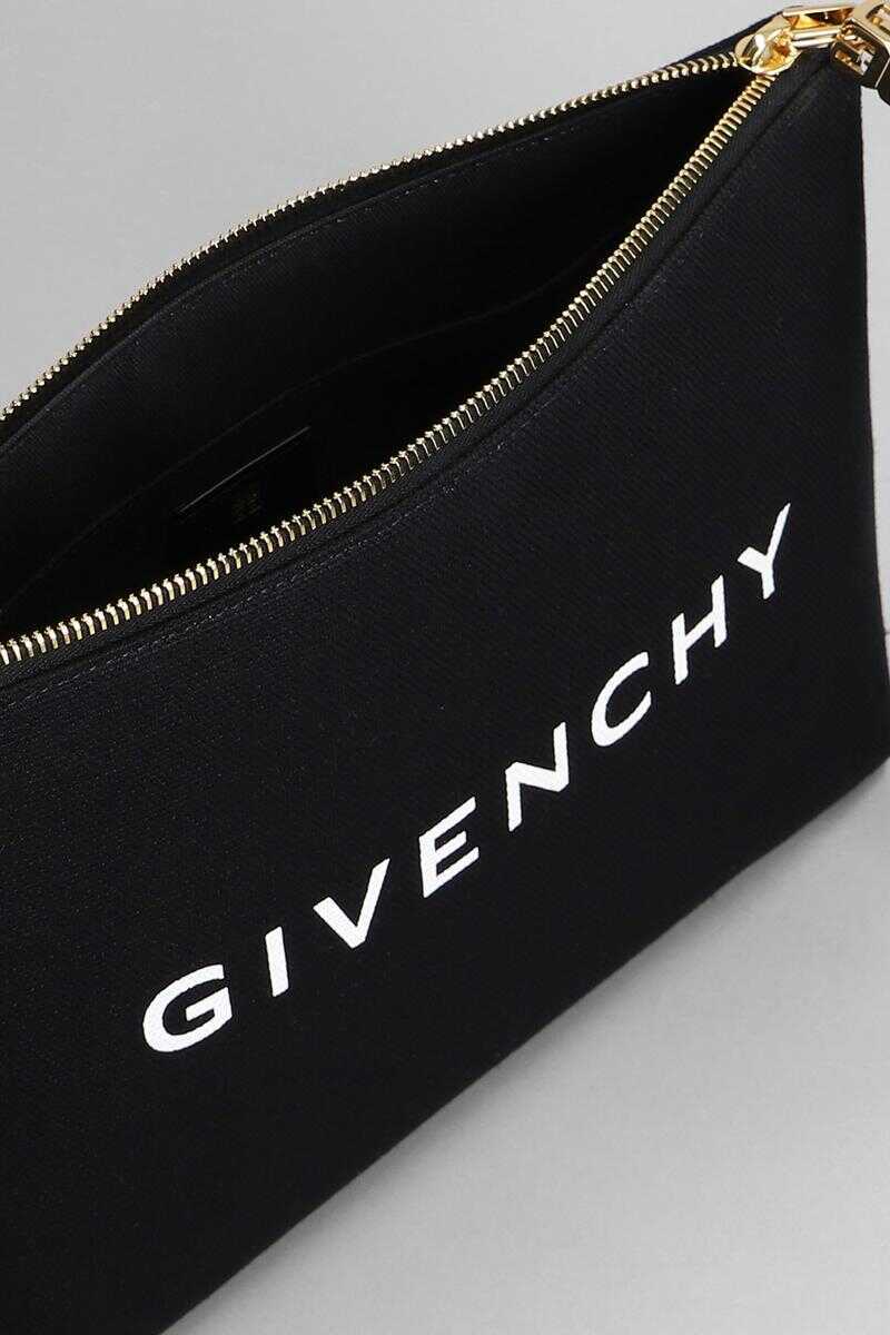 Genti de mana Givenchy Givenchy Travel Pouch Clutch Black Femei (BM 17467446) 4