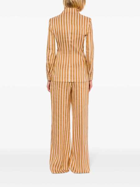 Pantaloni Alberta Ferretti Pants Orange Femei (BM 17468109) 3