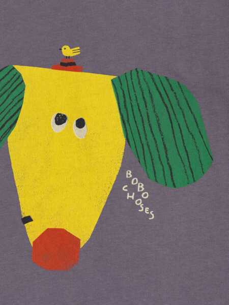 Tricouri Bobo Choses Happy Dog T-shirt Blue Fete (BM 17468115) 3