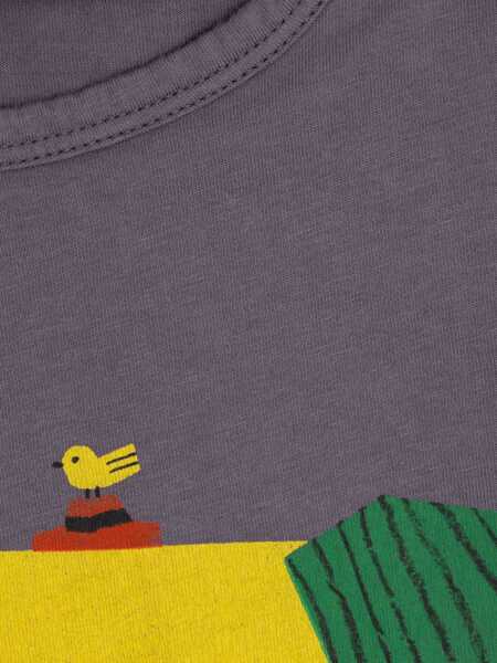 Tricouri Bobo Choses Happy Dog T-shirt Blue Fete (BM 17468115) 4