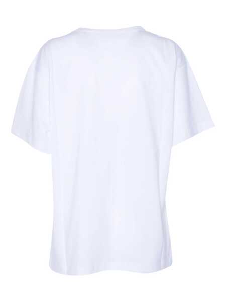 Tricouri Philosophy White t-shirt with logo White Femei (BM 17468172) 2