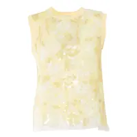 Topuri Yellow top Femei