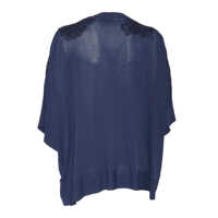 Imbracaminte Ermanno Scervino Dama - Pulovere Ermanno Scervino 3/4 SLEEVE SWEATER Blue Femei (BM 17468253) - B-mall.ro