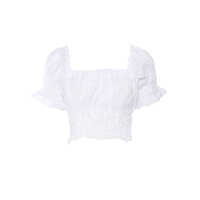 Topuri White top Femei