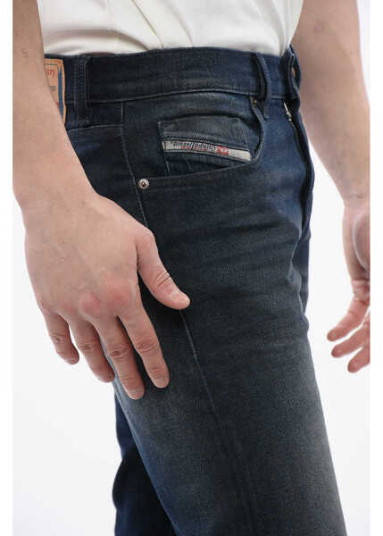 Blugi drepti Diesel Slim D-Strukt Denims With Dark Wash Blue Barbati (BM 17468515) 3