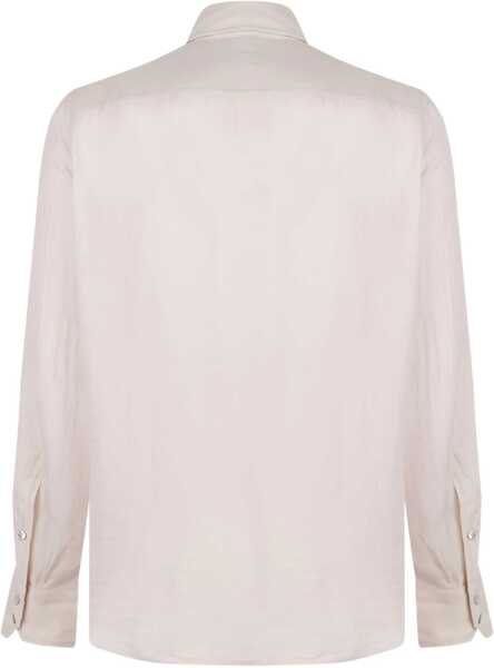 Camasi casual Tom Ford Cotton And Silk Military Shirt BEIGE Barbati (BM 17468545) 2