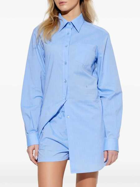 Salopete Moschino Poplin Chemise Jumpsuit BABY BLUE Femei (BM 17468551) 3