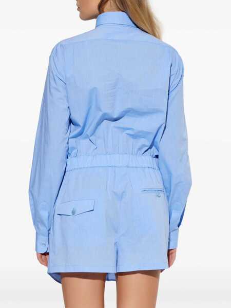 Salopete Moschino Poplin Chemise Jumpsuit BABY BLUE Femei (BM 17468551) 4