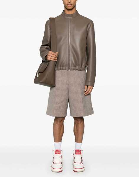 Pantaloni scurti Fendi Jacquard Bermuda Shorts BEIGE Barbati (BM 17468620) 2