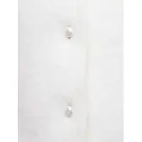 Cardigane Maison Margiela Dama - Cardigane Maison Margiela White Cropped Cardigan In Angora Woman WHITE Femei (BM 17469339) - B-mall.ro