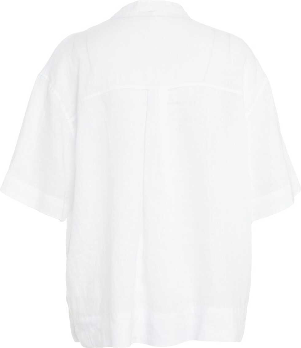 Bluze Otto d ame Linen blouse White Femei (BM 17469463) 3