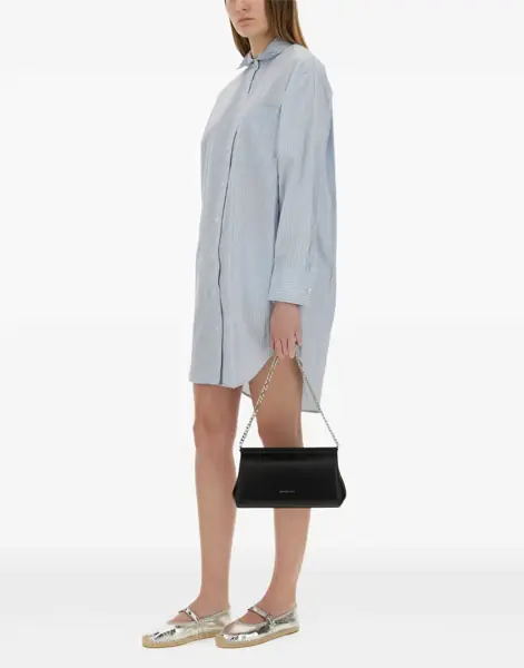 Rochii scurte Michael Kors Striped shirt dress Blue Femei (BM 17469481) 2