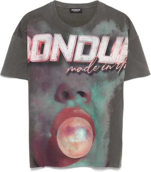 Tricouri Dondup T-shirt with print Grey Femei (BM 17469496) 1