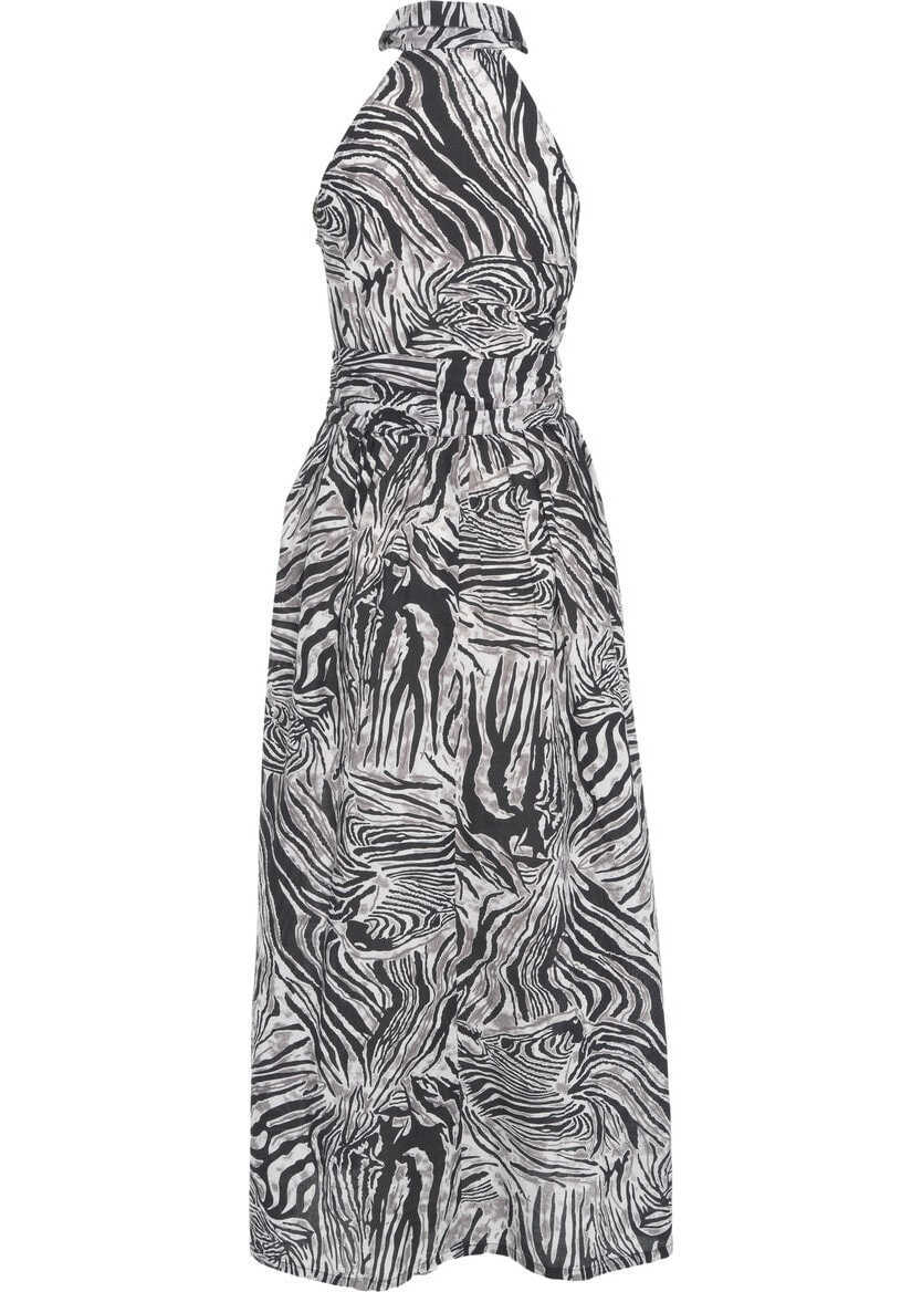 Rochii lungi Connor & Blake Dress with animal print Michelle Grey Femei (BM 17469523) 3