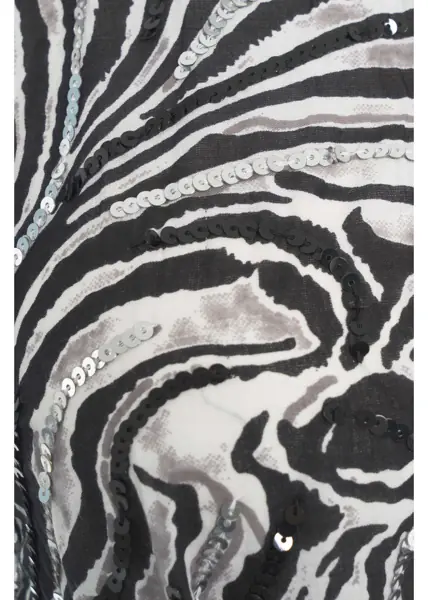 Rochii lungi Connor & Blake Dress with animal print Michelle Grey Femei (BM 17469523) 4