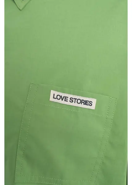 Bluze Love Stories Cropped shirt Pete Green Femei (BM 17469529) 5