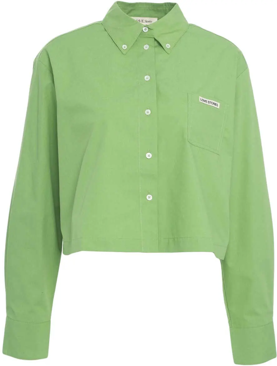 Bluze Love Stories Cropped shirt Pete Green Femei (BM 17469529) 1