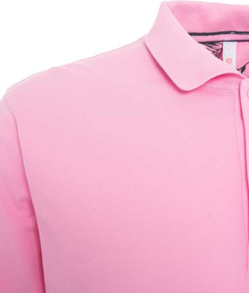 Tricouri Polo Sun68 Polo shirt with logo embroidery Rose Barbati (BM 17469532) 4