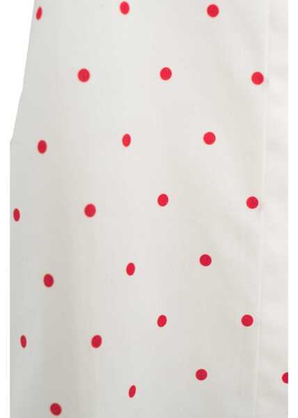 Bluze Himons Blouse with polka dots White Femei (BM 17469541) 4