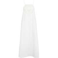 Rochii casual Midi dress with crochet embroidery Femei