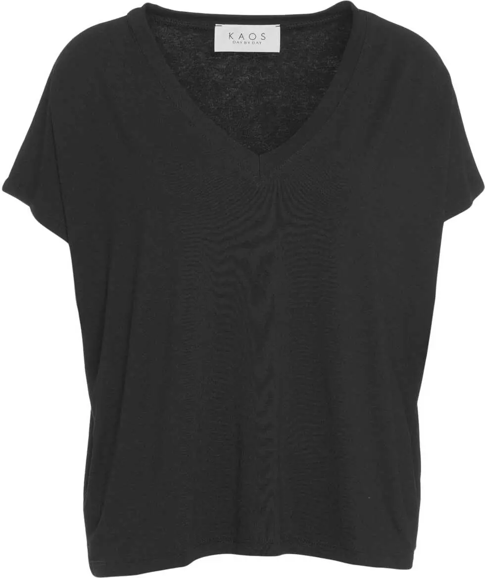 Tricouri Kaos Viscose top Black Femei (BM 17469586) 1