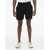 Alexander McQueen Solid Color Shorts With Elastic Waistband Black