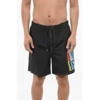 Bermude Swimshorts With Multicolored Print Barbati