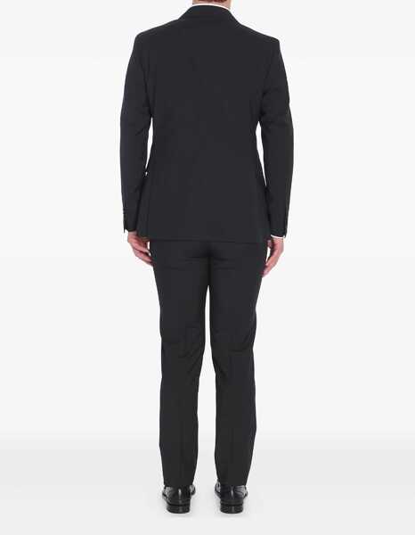 Costume Tagliatore Virgin Wool Two-Piece Suit BLACK Barbati (BM 17469958) 4
