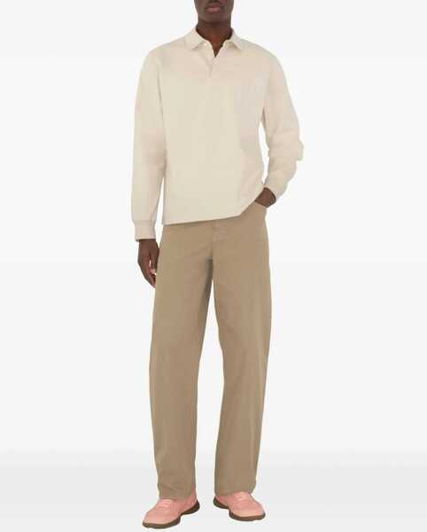 Pantaloni casual Burberry Cotton Trousers BROWN Barbati (BM 17469964) 2